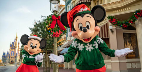 Disney prepara las celebraciones de navidad