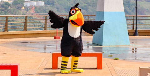 “Arandú” la mascota de Puerto Iguazú