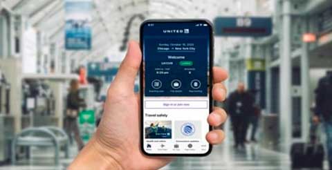 United Airlines hace accesible su app a personas no videntes
