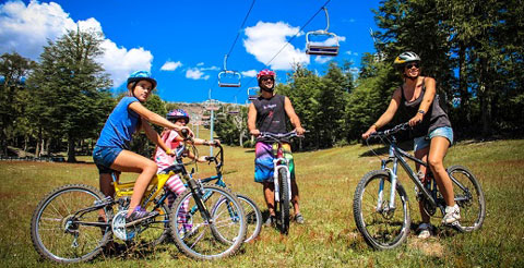 Disfrutar del verano en Cerro Chapelco
