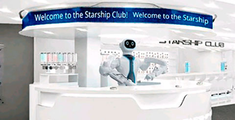 MSC Cruceros presentó a Rob, el barman robot