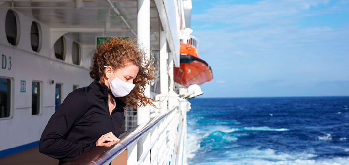 Confirman bajas tasas de contagio en cruceros y aviones