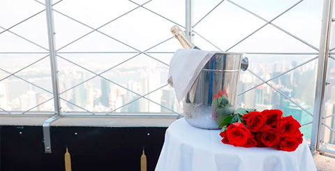 Propuesta romántica del Empire State