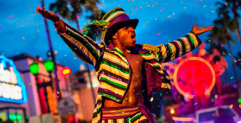 El Mardi Gras de Universal será para todos los gustos