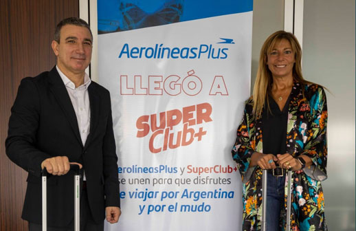 Aerolíneas firma acuerdo con Santander