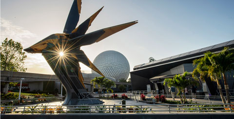 Guardians of the Galaxy aterrizó en Epcot