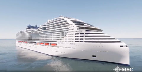 MSC World Europa contará con un Yacht Club renovado y futurista