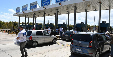 Peajes sin efectivo en Uruguay
