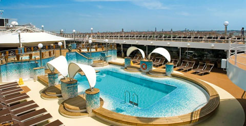 Chicas a bordo del MSC Musica
