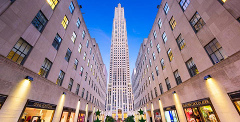 Un hotel de lujo en el Rockefeller Center