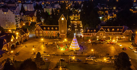 Bariloche, lista para celebrar la Navidad