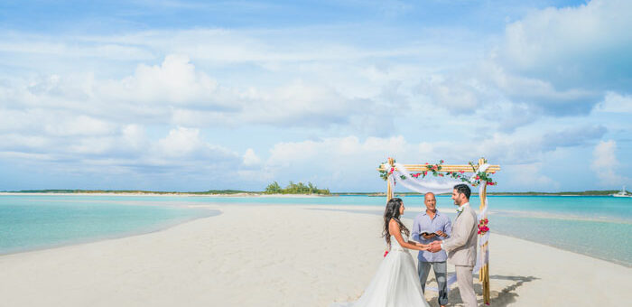 Una boda inolvidable en los mágicos paisajes de Las Bahamas