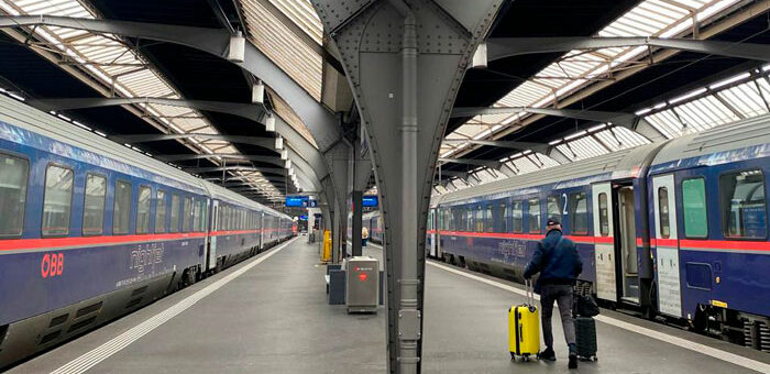Suiza en tren