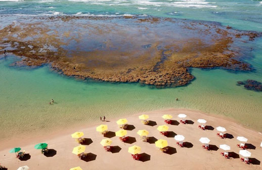 Playas certificadas Bandera Azul en el nordeste de Brasil
