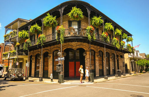 Vacaciones románticas en Nueva Orleans